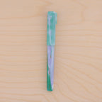 Gold Marble in Green & Purple Watercolor (B5)