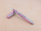 Silver Marble in Pink & Mint Watercolor (B5)