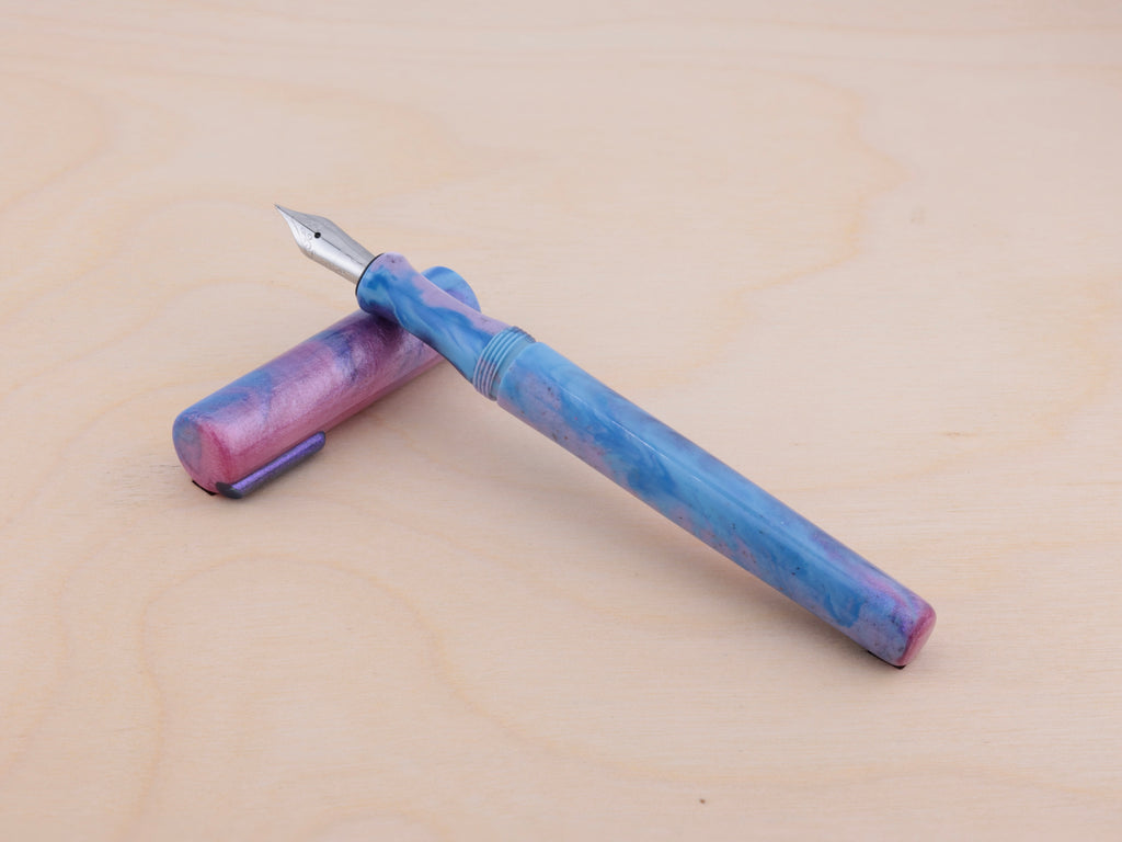 Shimmer Glitter Paint Swirls