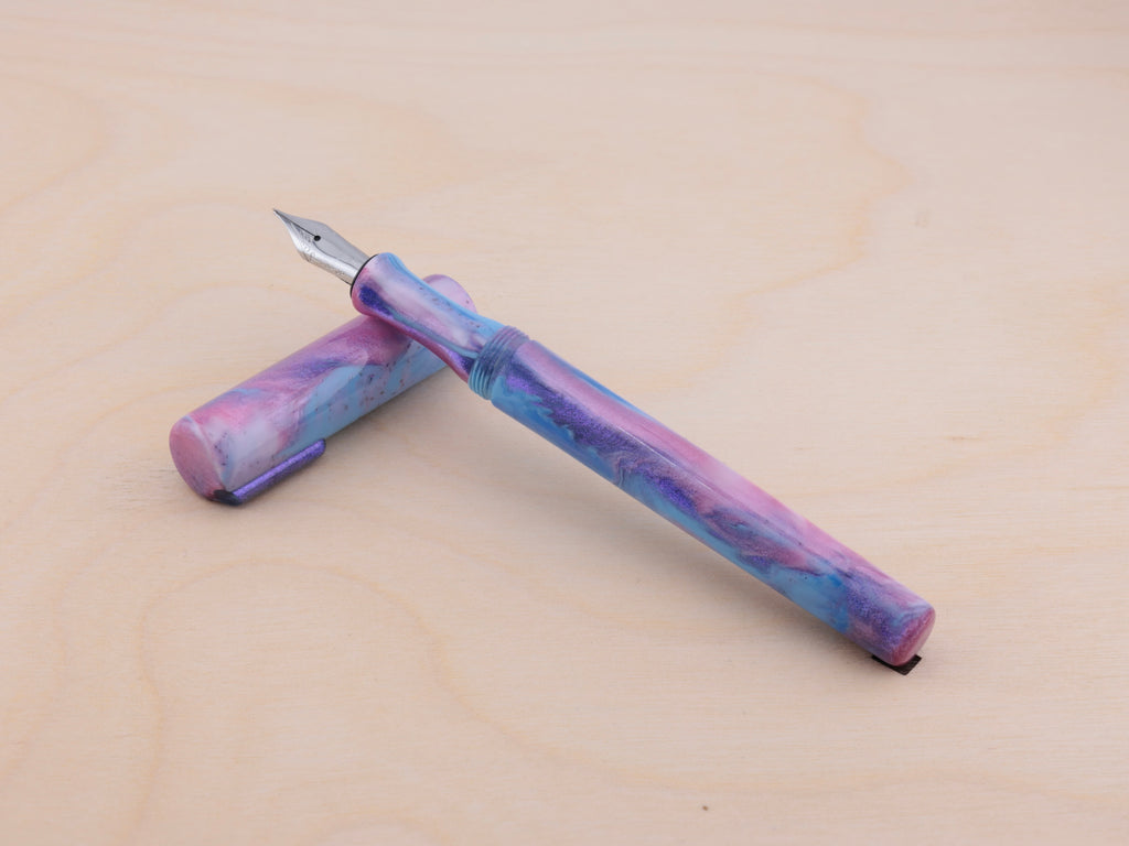 Shimmer Glitter Paint Swirls